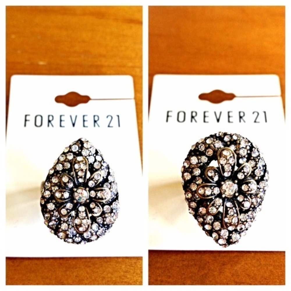 🌻 NWT F21 Cocktail Ring